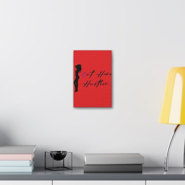 Canvas Stretched, Stripper Silhouette Out Here Hustlin' Wall Art Print, Home Decor, Room Decor, Inspirational Quote, 0.75 inch Stretched - Image 67