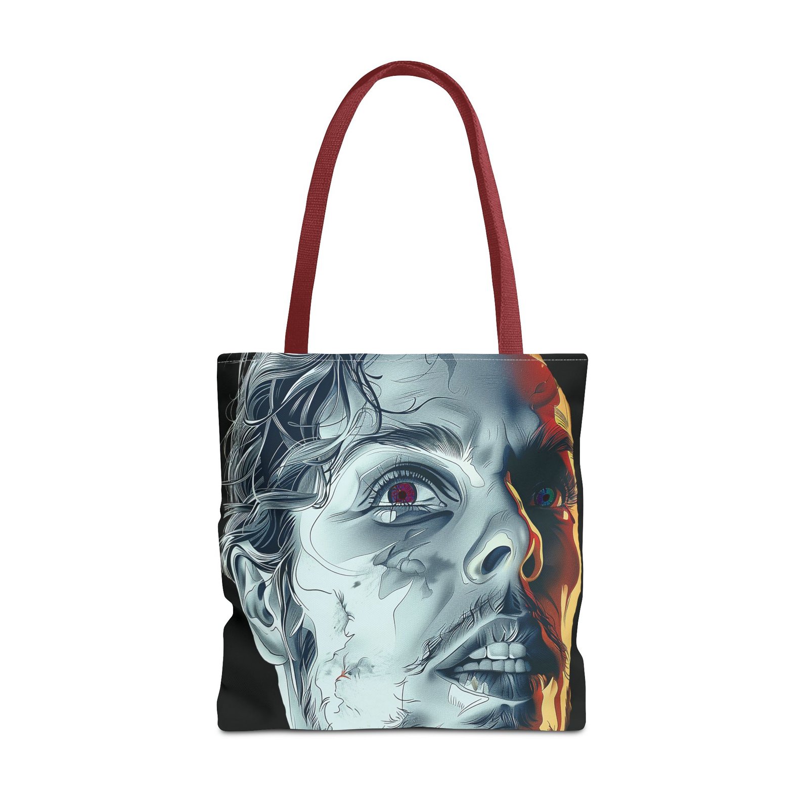 Fearful Man Tote Bag - Image 21