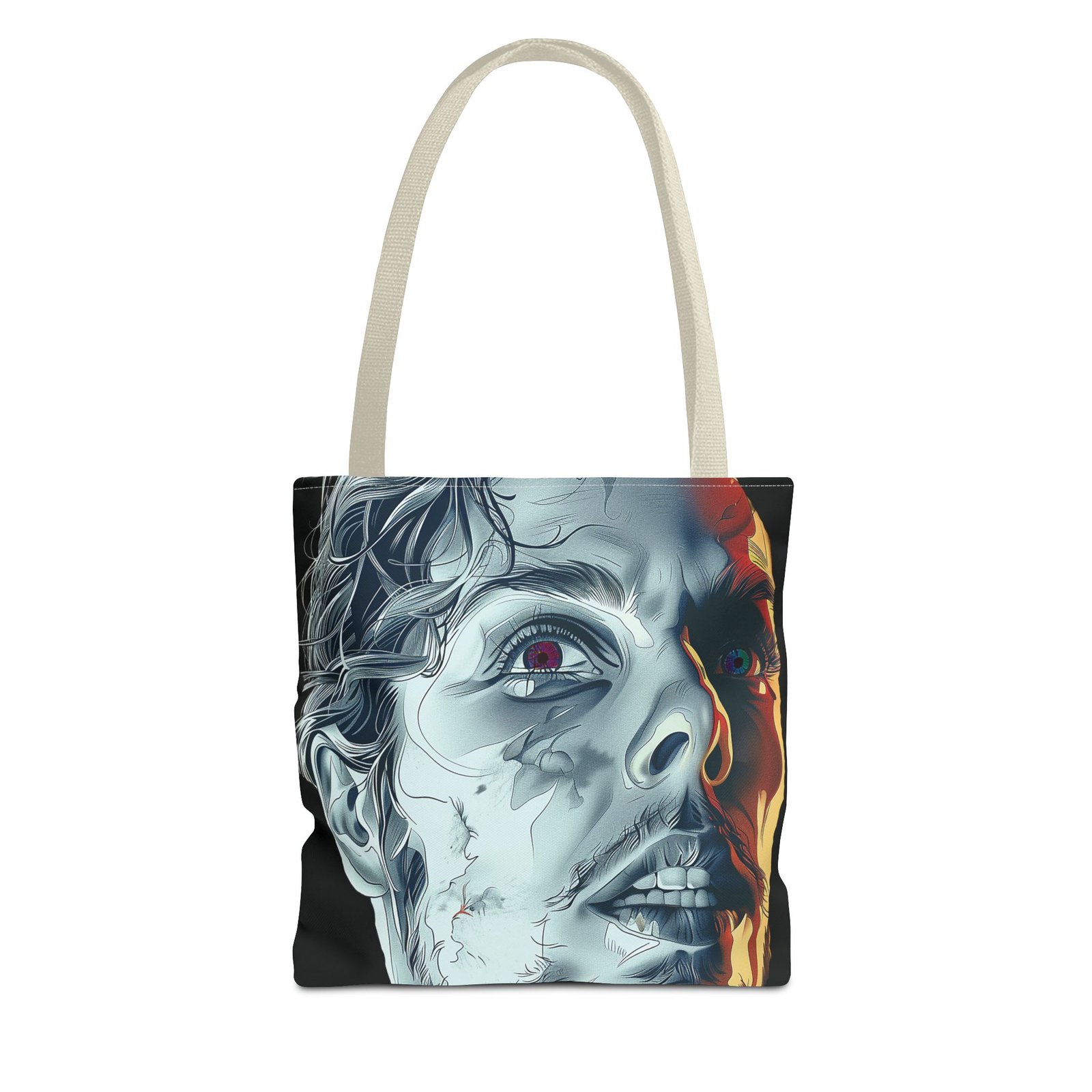 Fearful Man Tote Bag - Image 37