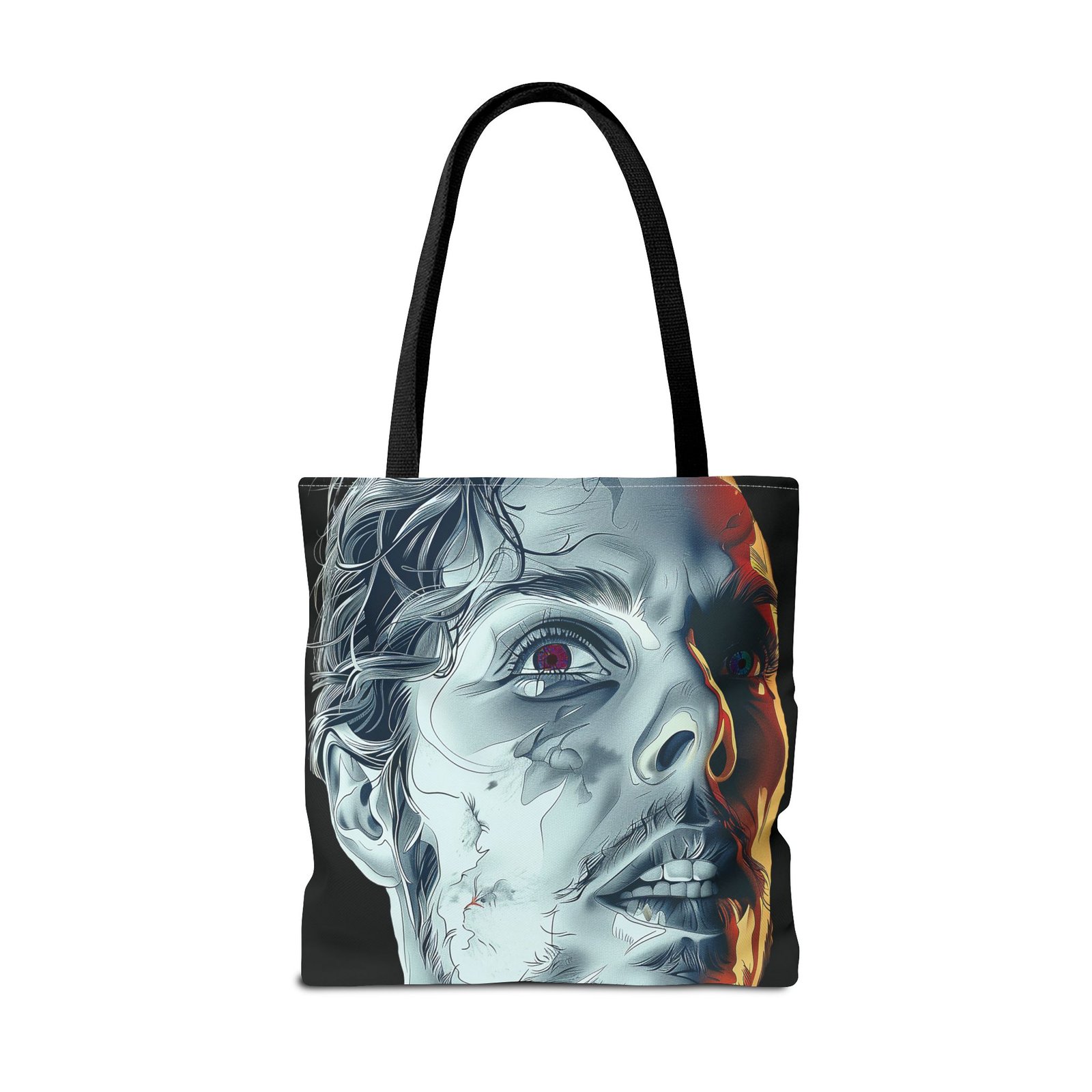 Fearful Man Tote Bag - Image 10