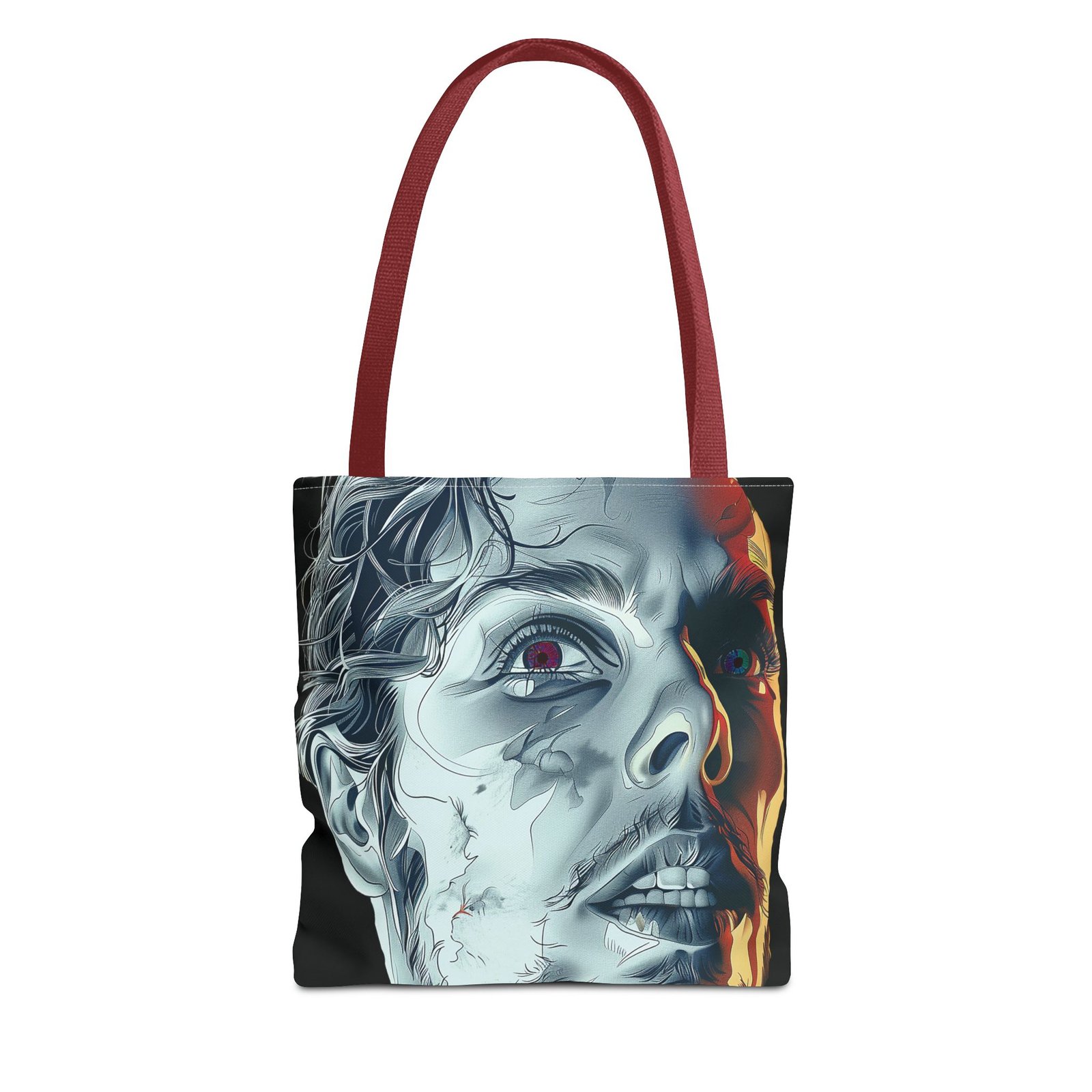 Fearful Man Tote Bag - Image 13