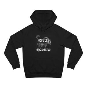 Occult Collective Screaming Skull Goat Unisex Supply Hoodie