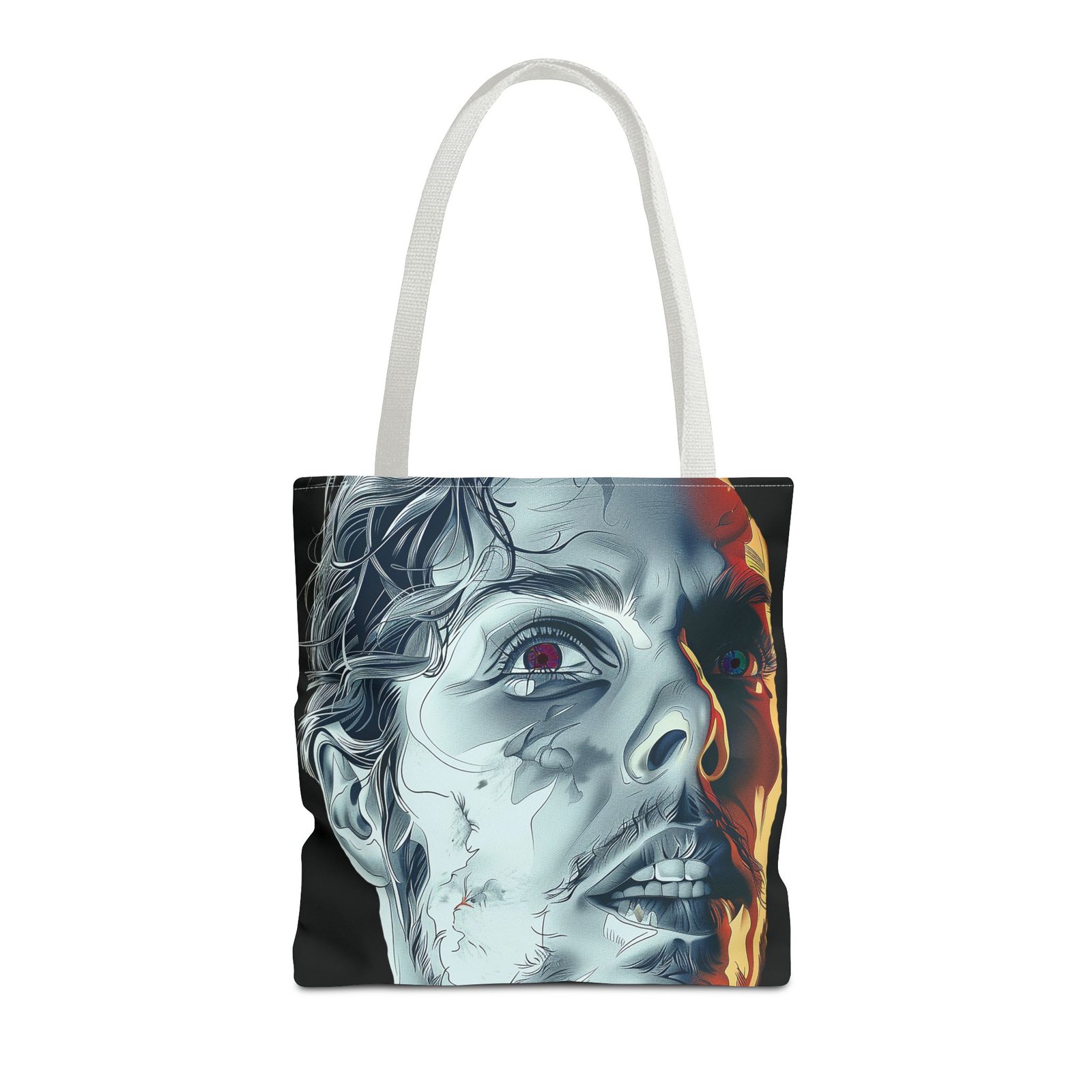 Fearful Man Tote Bag - Image 29