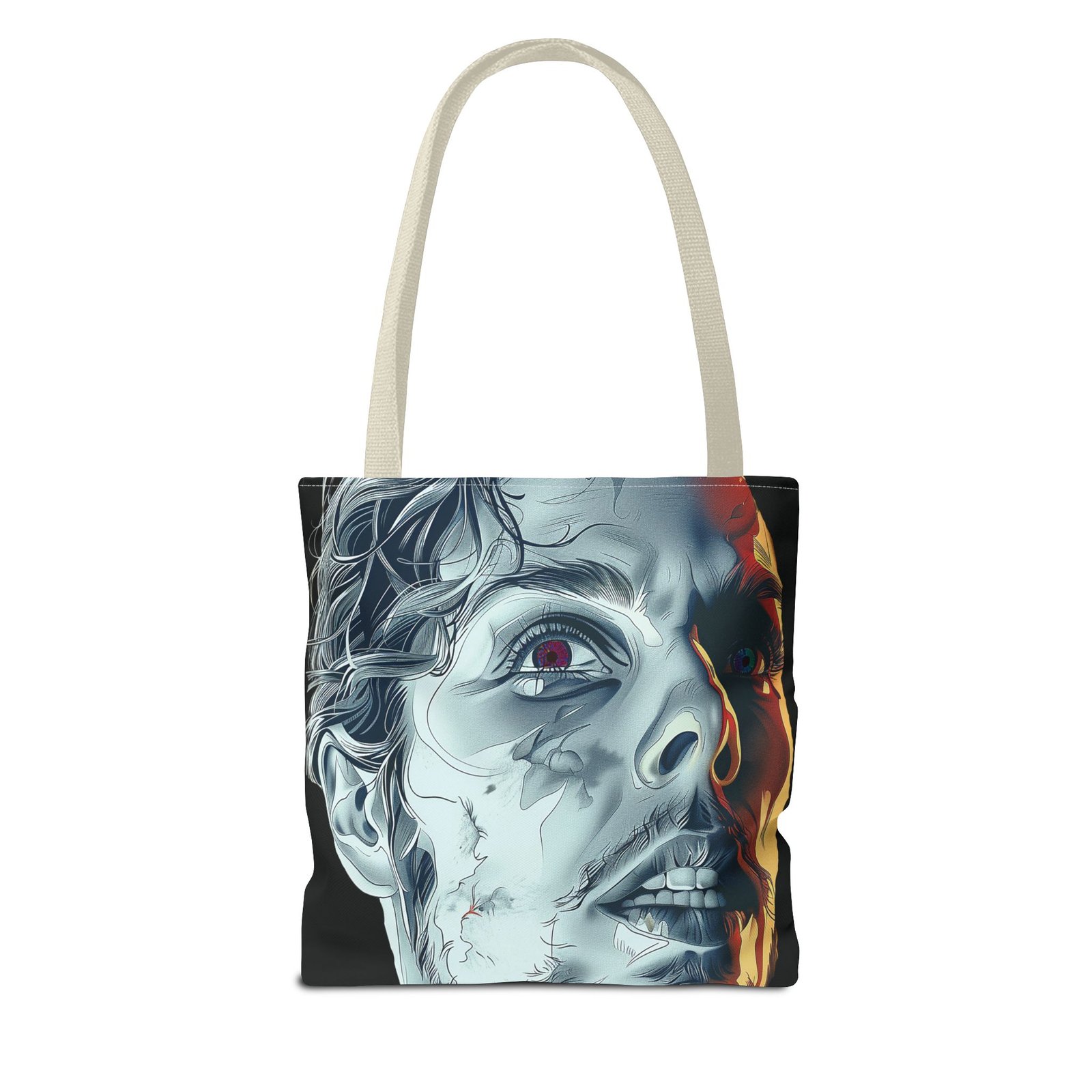 Fearful Man Tote Bag - Image 38