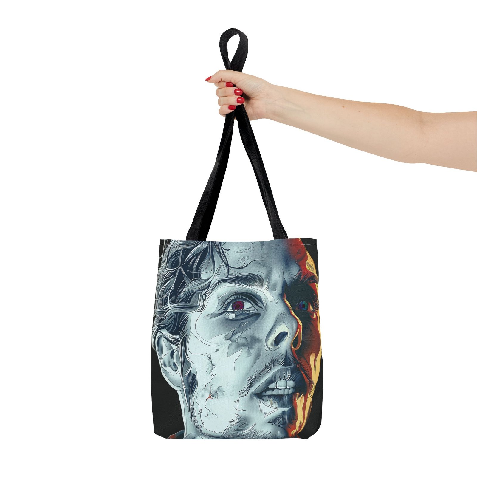 Fearful Man Tote Bag - Image 4