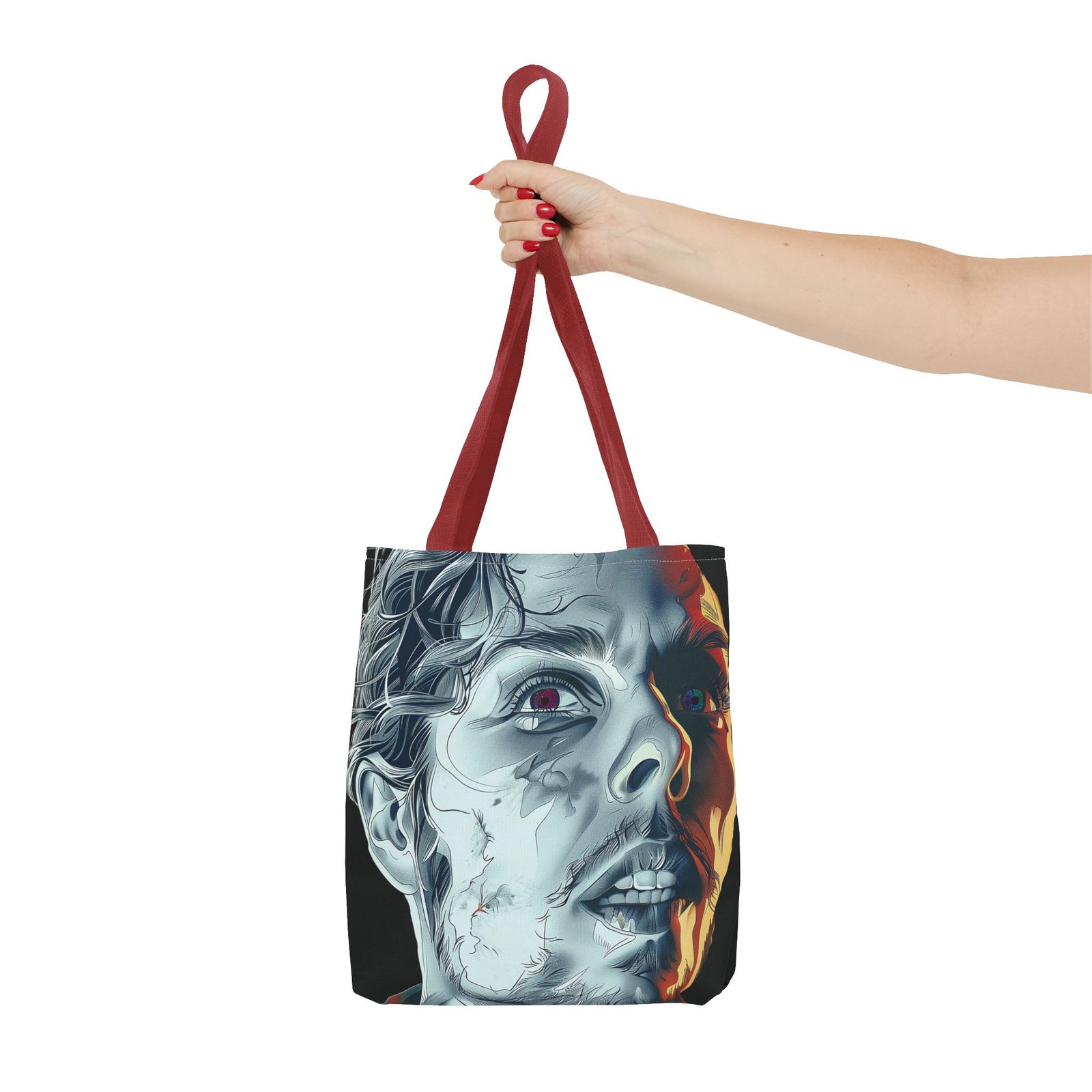 Fearful Man Tote Bag - Image 16