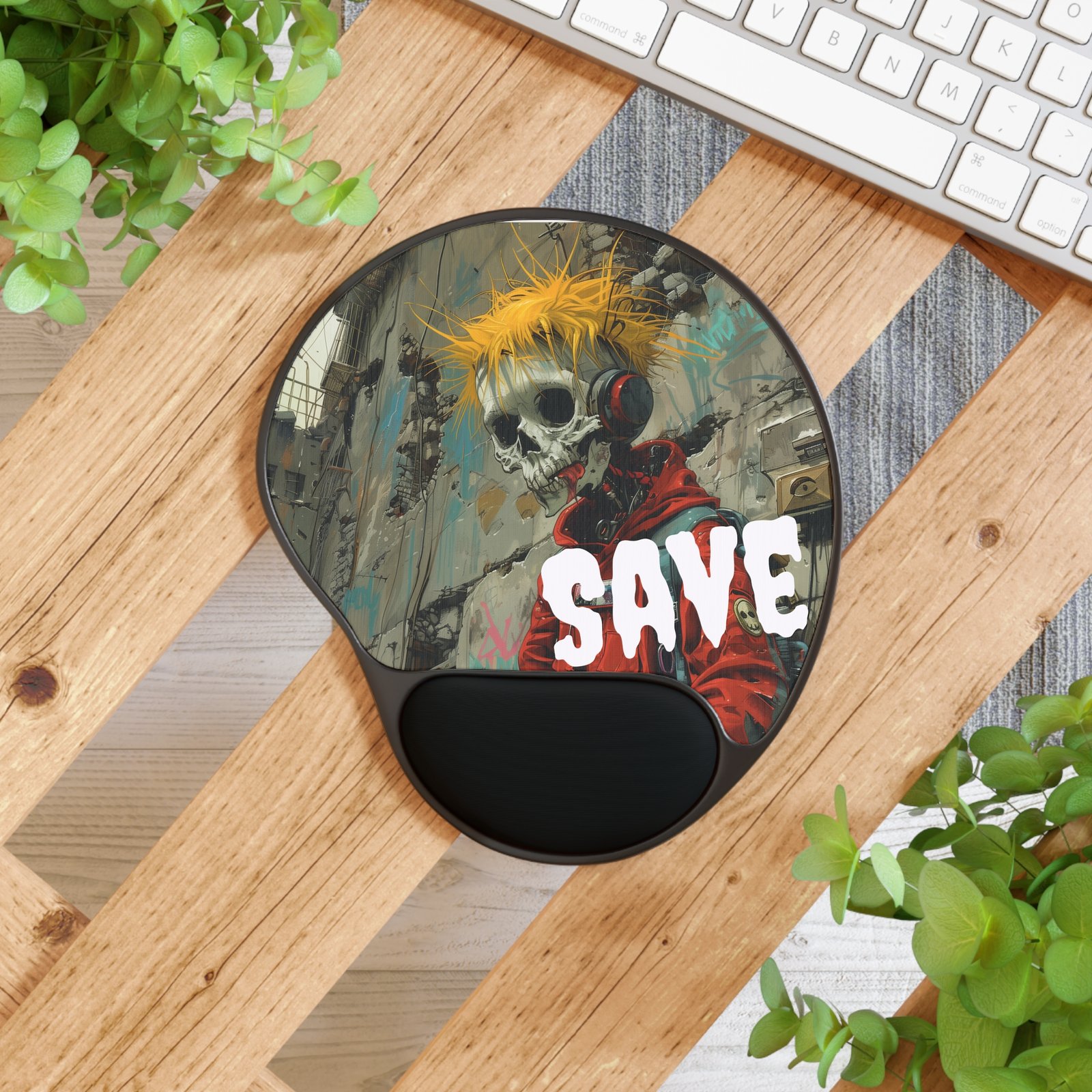 Gamer Skeleton Mouse Pad - Image 4